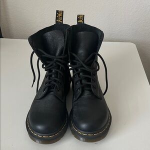 Dr. Martens Black Combat Boots